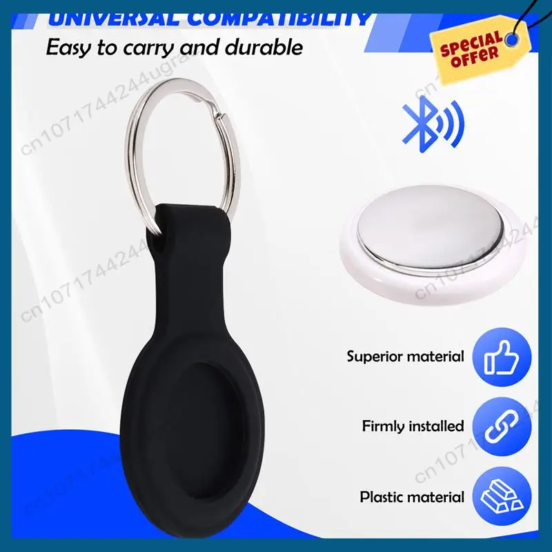 -A15I Smart Bluetooth GPS Tracker Round Anti-Lost Device Tracking Locator  Smartphone Wallet Key Anti-Lost Device