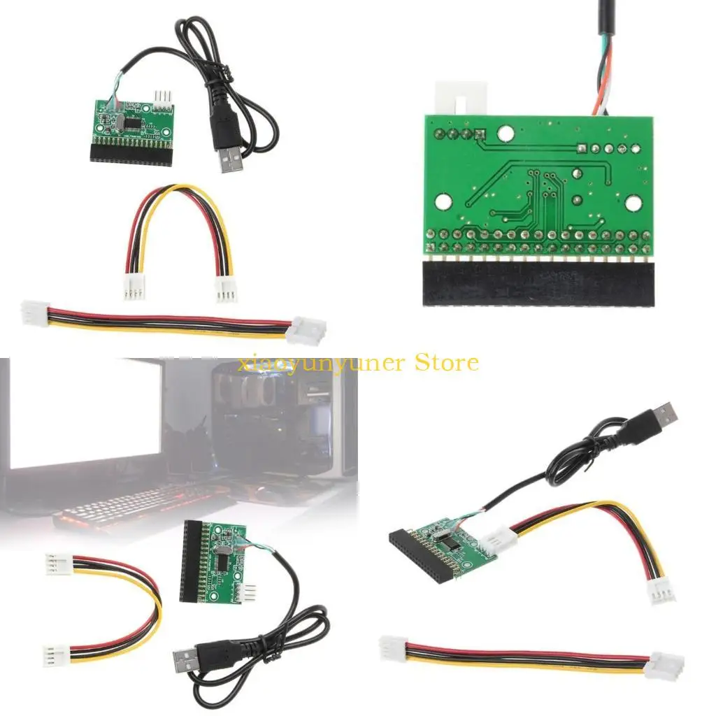 

P9JB 34-контактный USB-кабель-адаптер, простой разъем для дисковода гибких дисков 1,44 МБ, 3,5 дюйма, печатная плата для для для