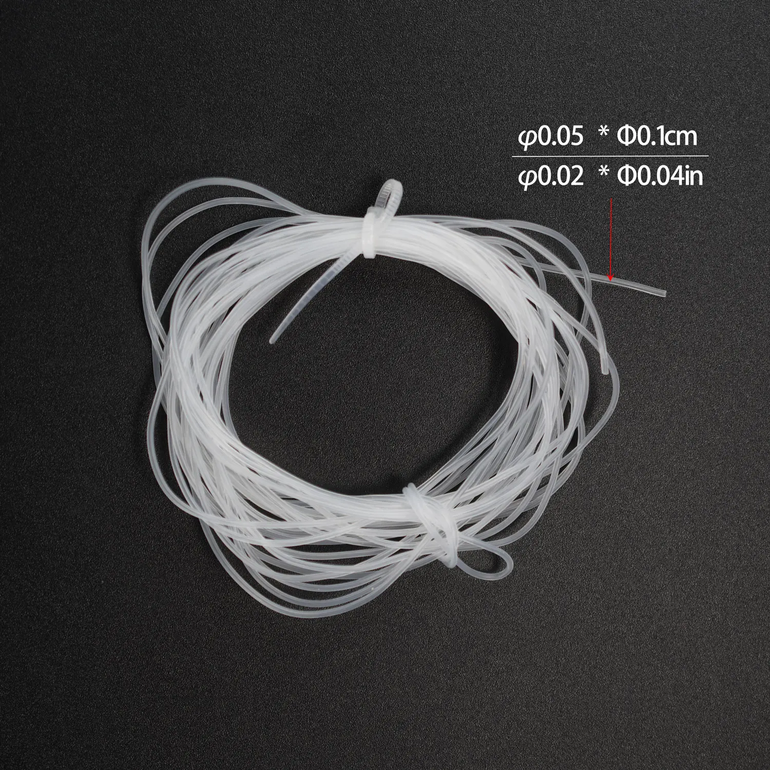 Topranc 15 m weicher Kapillarrohr, Silikonschlauch, Außendurchmesser 0,8/1/1,5 mm, Angelhülsen, Rig für die Herstellung von Ködern, Fliegenbindungshaken – Detail 11