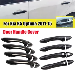 For Kia Optima K5 2011 2012 2013 2014 2015 Car Smart Door Handle Cover Sticker Moulding Trim Exterior Protective Accessories