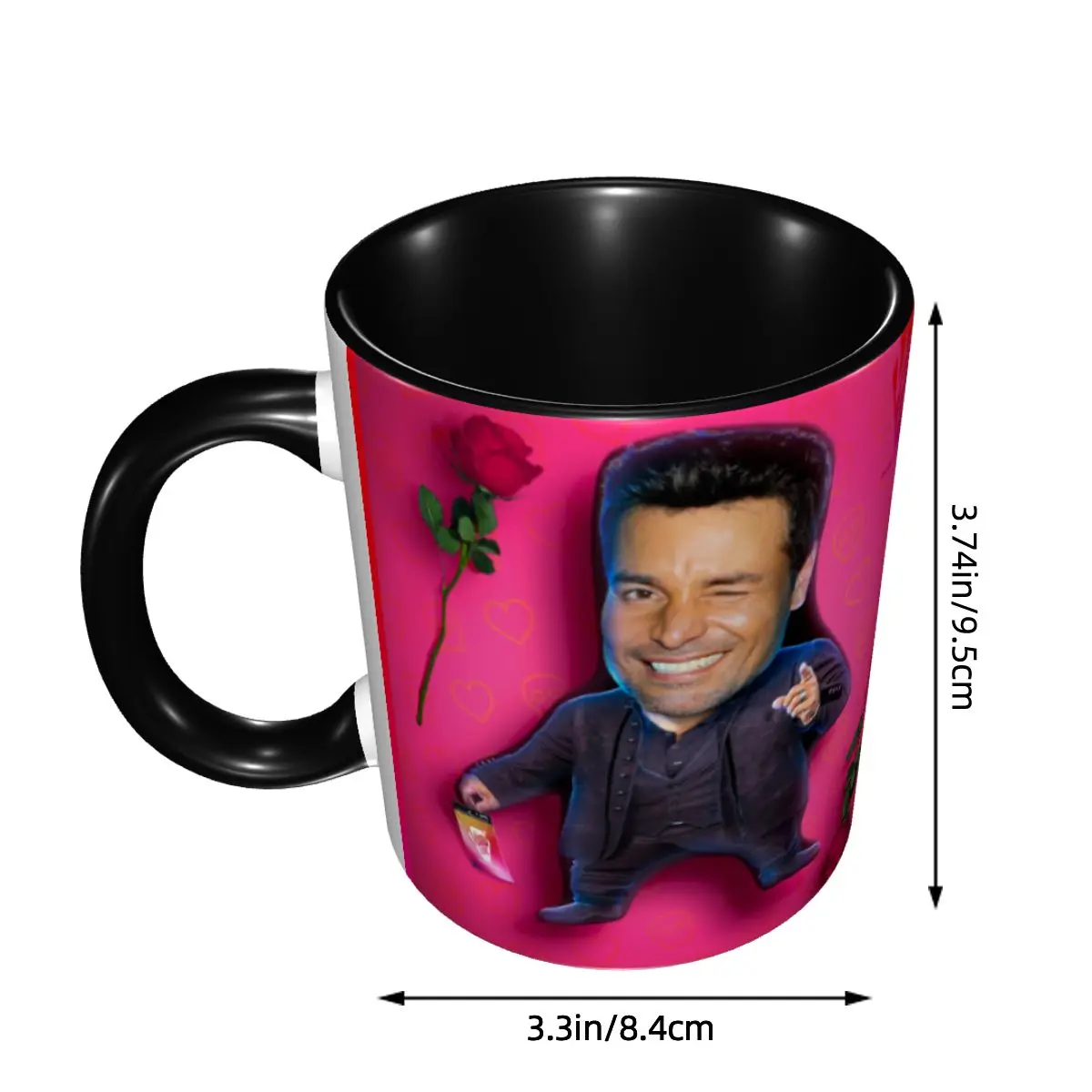 Customized Chayanne Chiquito Meme Mug DIY Latin Pop Singer Ceramic Milk Tea Coffee Cup