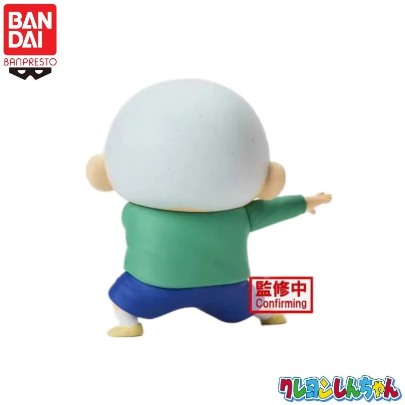 Oryginalne figurki akcji Bandai Banpresto Crayon Shin-Chan Sato Masao, zabawki modelarskie, ozdoby na biurko, kolekcjonerskie prezenty - dostępne od ręki.