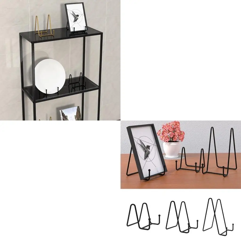 Easel Stand for Photo Picture Frame Oil Painting Plate Book Shelf