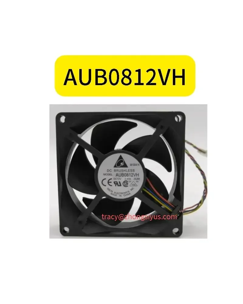 

New 8025 AUB0812VH 12V 0.41A 8CM 4-wire PWM temperature control case fan