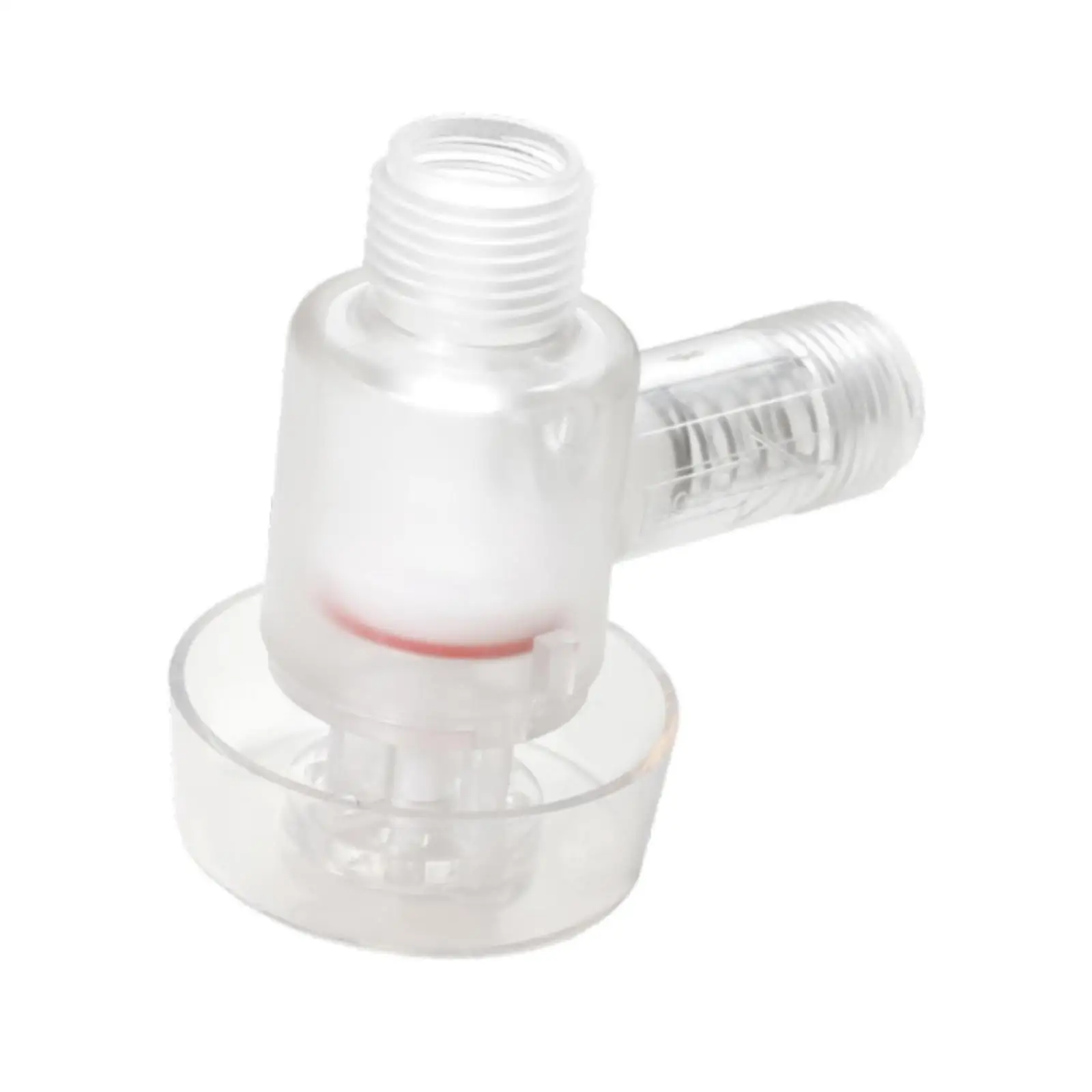 RV Tank Check Valve Simple Installation Fittings High Performance Direct Replace Professional Sturdy RV Accessories Clear