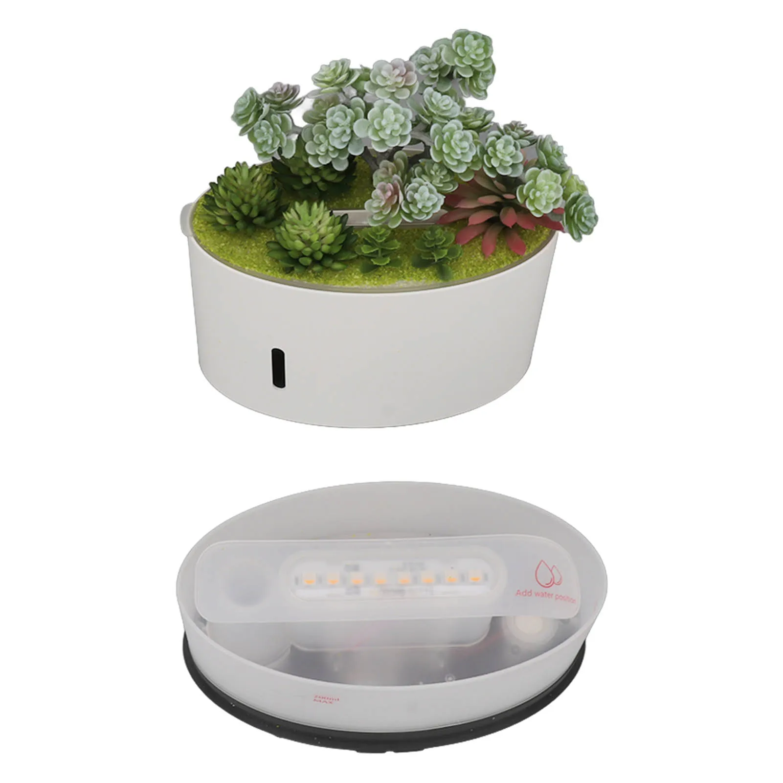 Portable Mini Humidifier 200ml USB Quiet Auto Shut Off for Baby Office Bedroom Travel Plant Air Moisturizer Charging Personal