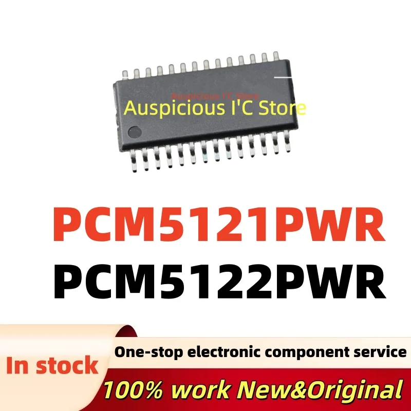 (10pcs) PCM5121PWR PCM5122PWR PCM5121 PCM5122 sop-28 100%nEW