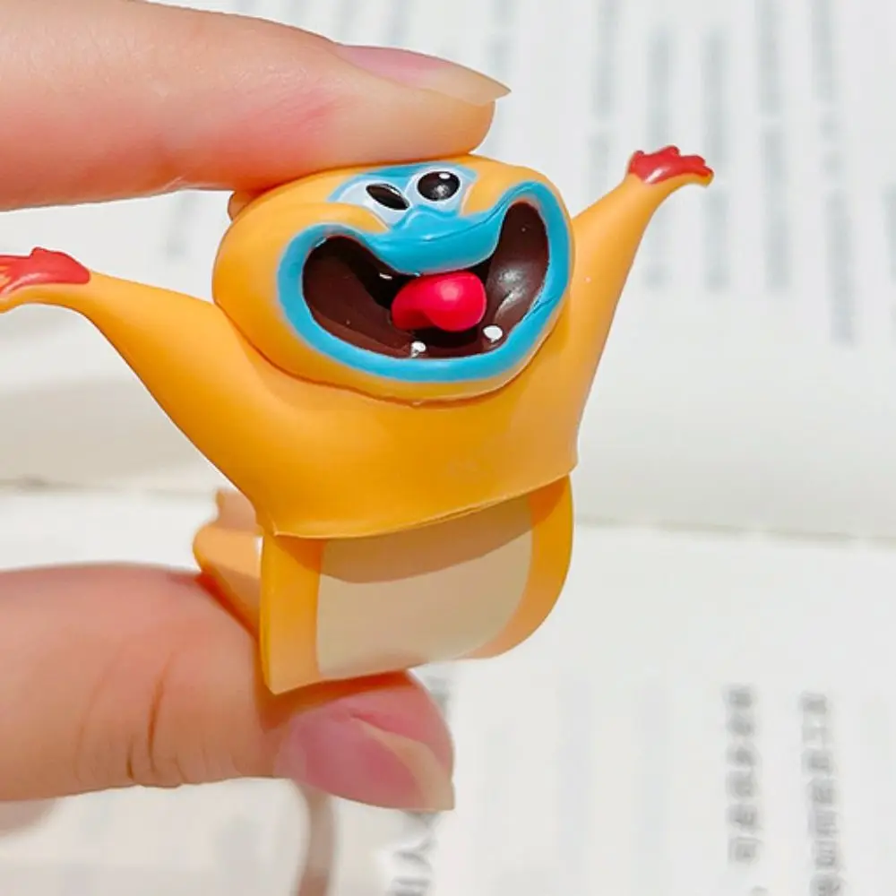 Golden Monkey Squashed Animal Bookmark Alligator Tiger 3D Cartoon Book Marker Reading Tool Multifunctional Panda Bookmark