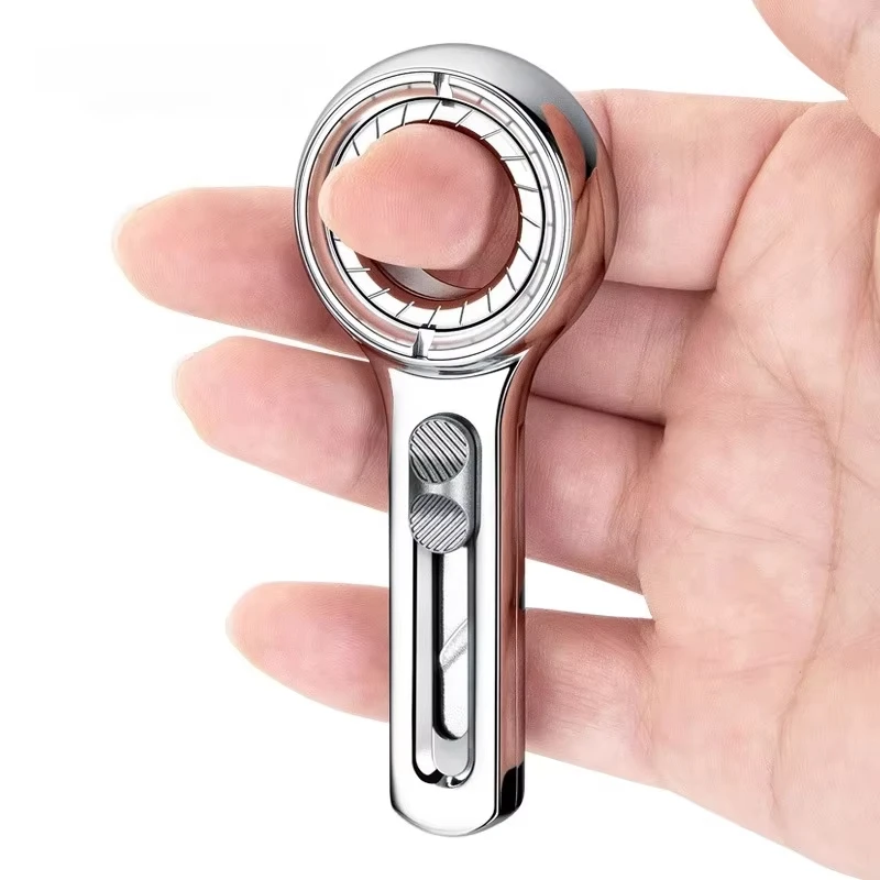 Mechaniczny Slider Fidget Roller Spinner Nóż Pierścień 4w1 Płyta do Pchania EDC Metalowa Zabawka Antystresowa dla Dorosłych Przeciwko Lękowi