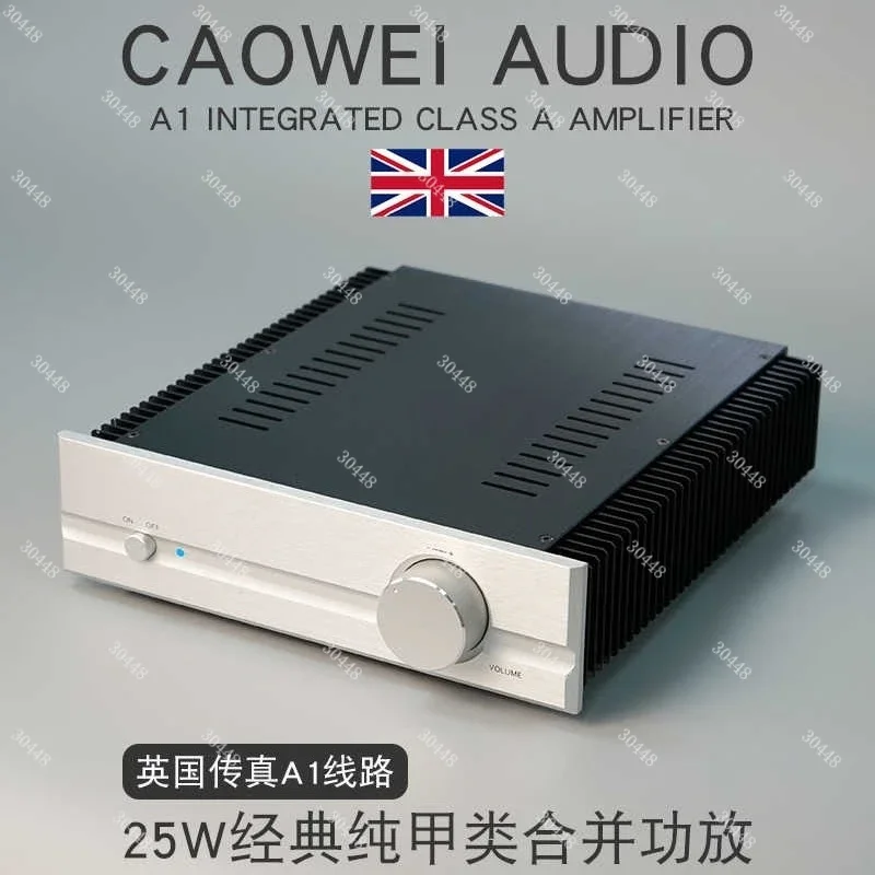 Pure Class A Power Amplifier 25W Stereo Audio Amp Refer to Musical Fidelity A1 Circuit HIFI Warm Sound High End Home Theater