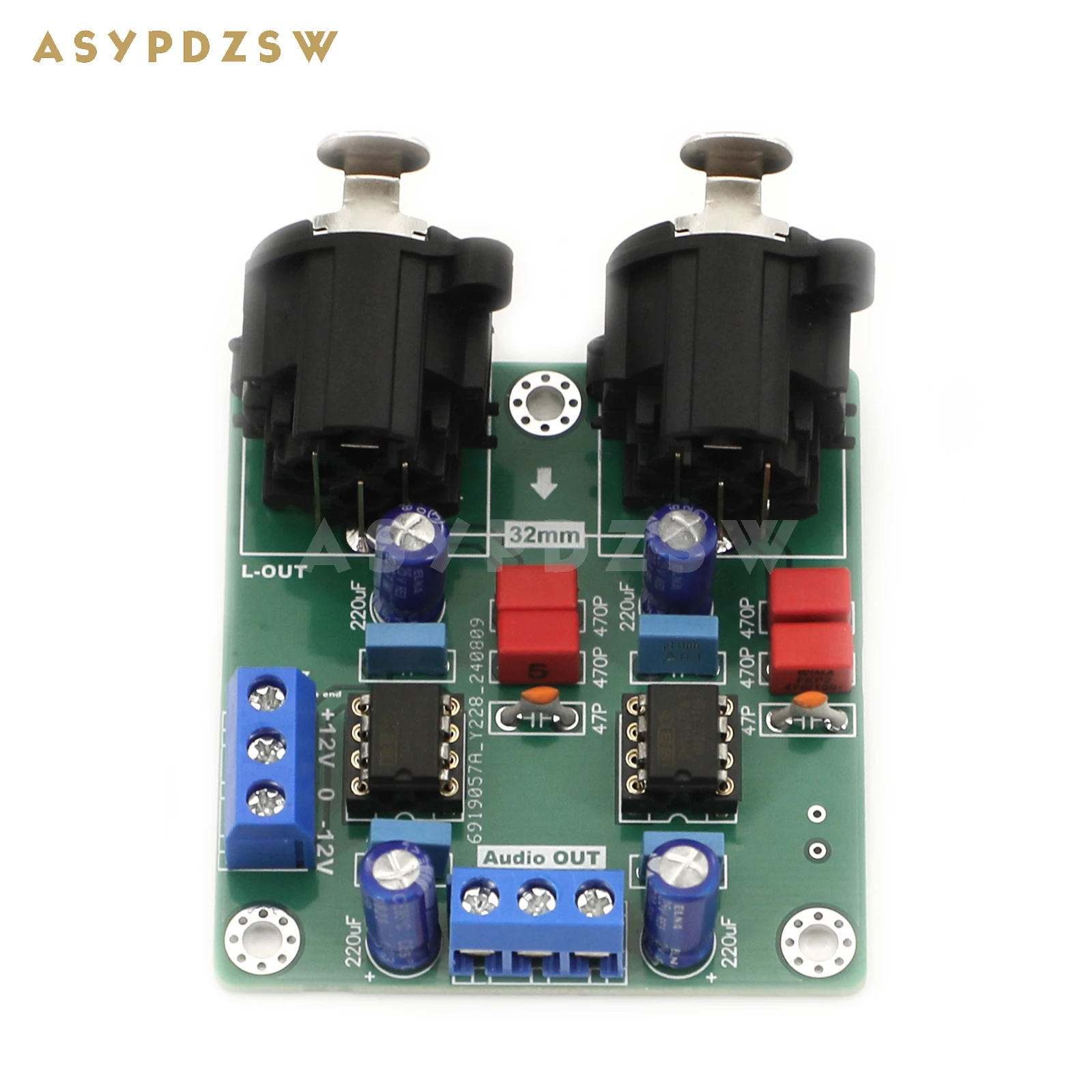 

BTS137 XLR to SIN Dual channel Balanced to Single-ended Audio signal switching DIY Kit/Finished board