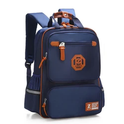 Kinderen Schooltassen Voor Jongens Basisschool Orthopedische Rugzakken Kind Waterdichte Nylon Schooltas Bookbags