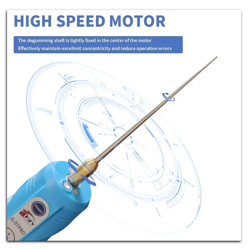 HZY G-07Pro Electric OCA Glue Remover 3-speed Adjustable Polishing Cutting Machine For Samsung Curved Screen Separation Tool