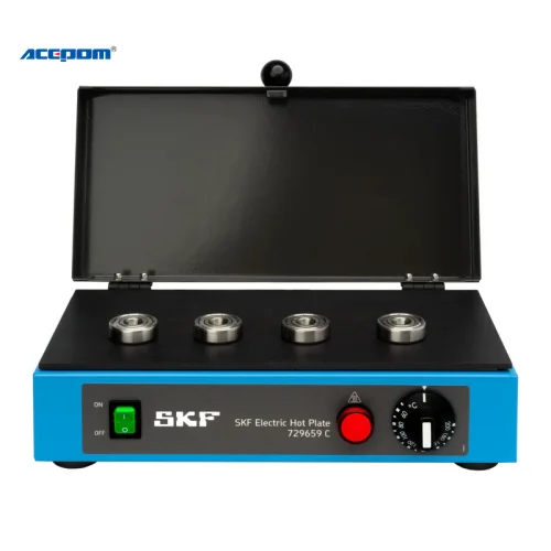 729659C Electric Hot Plate,Designed for Heating Batches of Small Bearings With Cover to Retain Heat and Protect Bearings