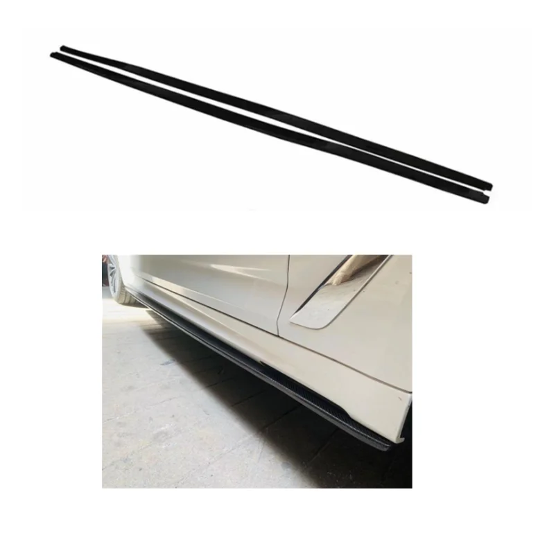 Cheaper ABS Plastic Side Skirts For BMW 5 Series F10 F18 Upgrade MP Style Side Skirts 2010-2016