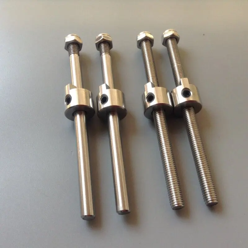 304 stainless steel, water pipe boat, net boat 5mm drive shaft, motor extension shaft, propeller mounting shaft