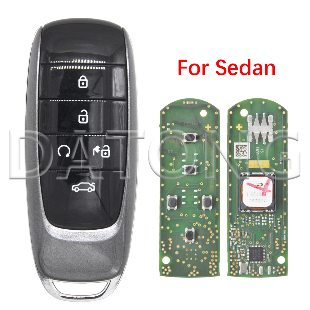 Datong World-llave remota de coche para GAC Trumpchi AION S Y V iA5 LX Hycan 4A, Chip 433MHz, tarjeta inteligente Original Promixity