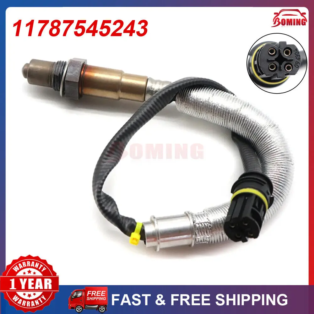 New Downstream Lambda O2 Oxygen Sensor 11787545243 For BMW 1 3 5 6 7 X1 18i E60 E61 E63 E64 E84 E81 E87 E82 E88 E91 2004-2015