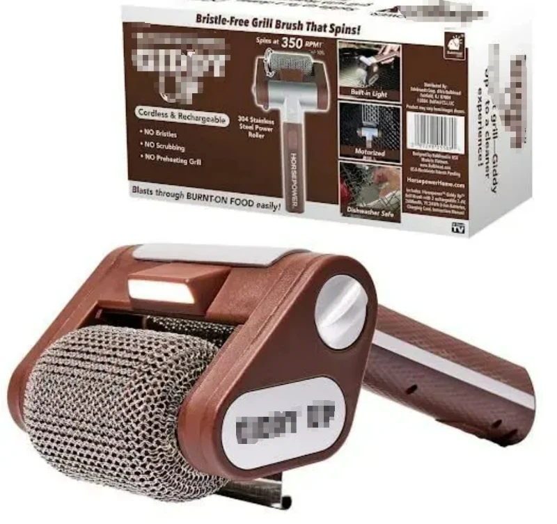 

Electric barbecue brush household rechargeable barbecue brush can clean portable outdoor