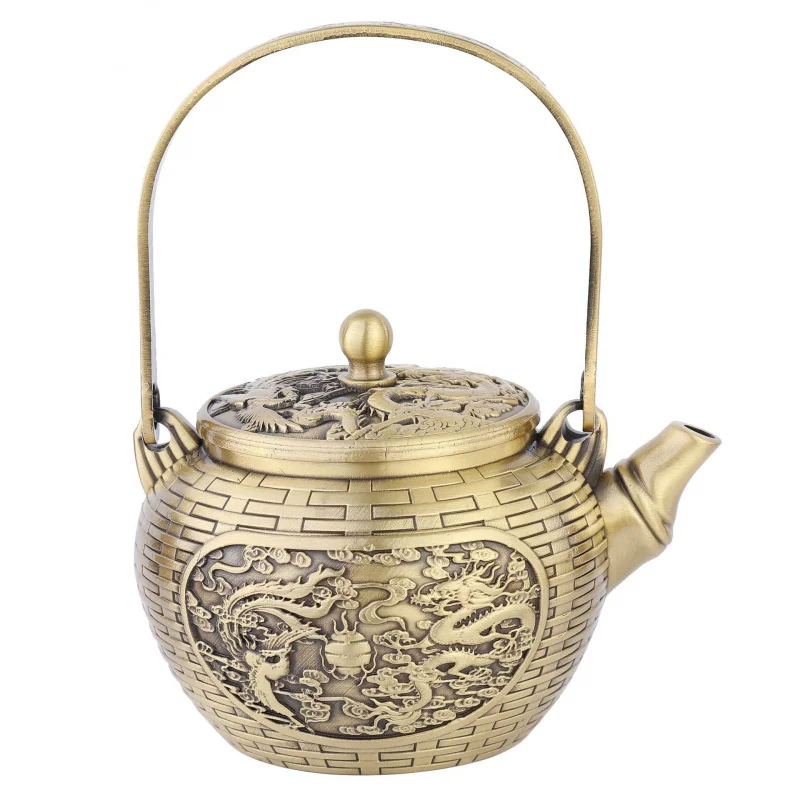 Copper Craft Ornament Brass Wine After Year Surplus Teapot Handheld Pot
