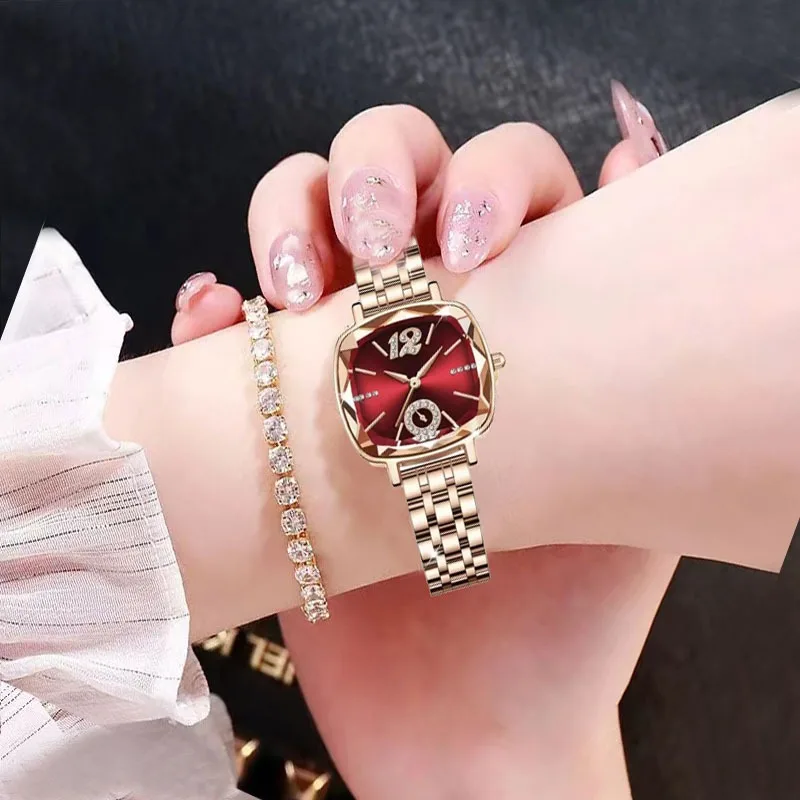 Luxury Watches for Woman Waterproof Steel Band Quartz Watches Ladies High Quality Wristwatches Female Clock Relogio Feminino