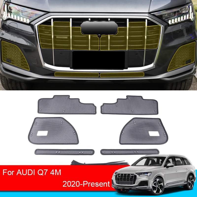 

Car Insect-proof Air Inlet Protection Cover Airin Insert Net Vent Racing Grill Filter For AUDI Q7 4M 2.0T 3.0T 2020-2025