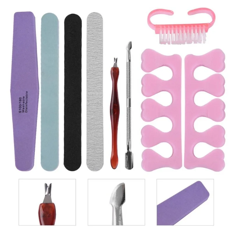 Newest Manicure Tool for DIY Manicure and Cleaning Polished Sponge File Polishing Strip Set New Nail Supplies Nail Accessories