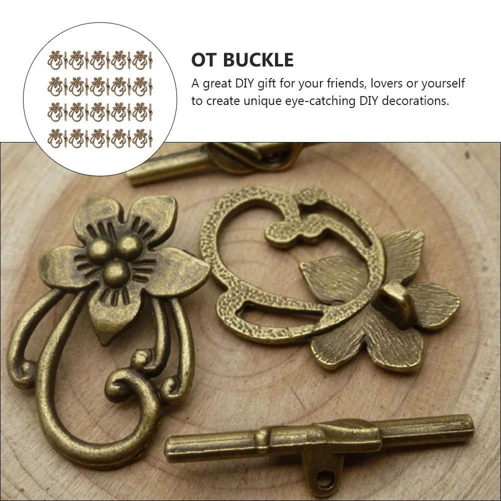 

Bracelet Clasp Bracelets Gold Accessory Decoration Alloy Buckle Flower-shaped Decorative