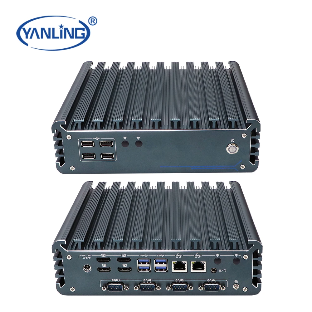 24/7 Reliability 12th Gen I3/I5/I7 Industrial Box Pc Dual DDR4 M.2 Slots HD GPIO PCIE Embedded System CE RoHS Certified For Iot