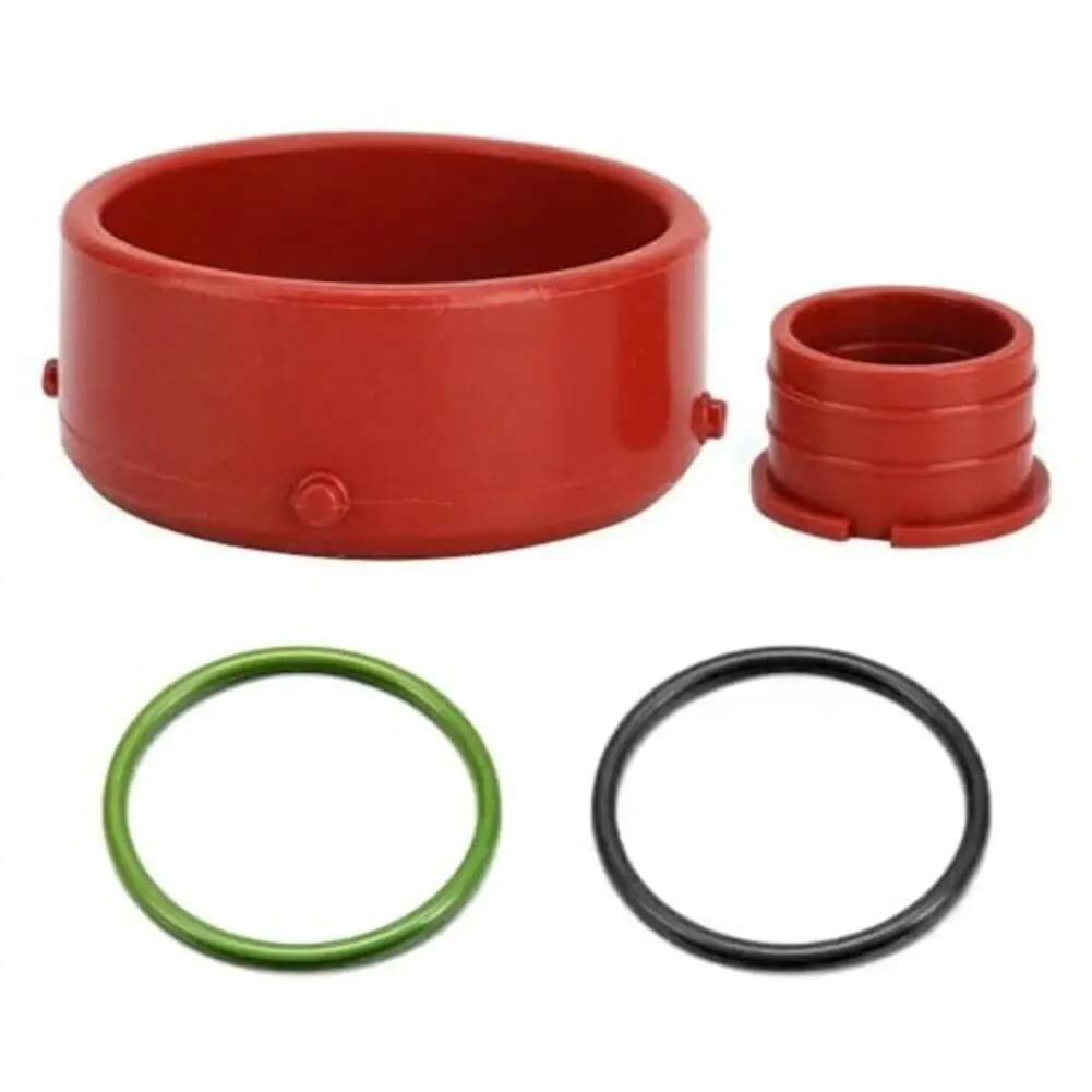 4PCS Turbo & Breather Intake Seal Kit For Mercedes OM642 A6420940080 A6420940580 Car Turbocharger Sealing Rings Kit