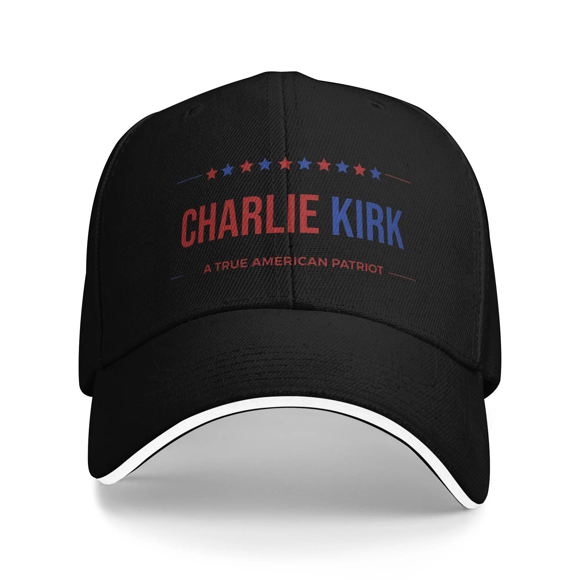 

Charlie Kirk Повседневная бейсболка Летняя шляпа дальнобойщика Солнцезащитный козырек Пеший туризм Рыбалка Snapback Кепка Женщины Мужчины Уличный стиль Бейсболки