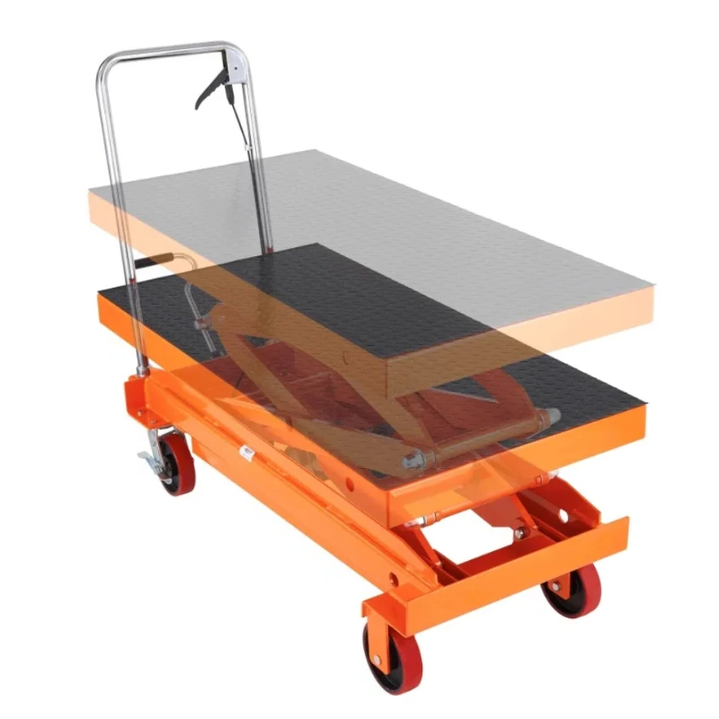 Hydraulic Lift Table Cart, 1760lbs Capacity 59