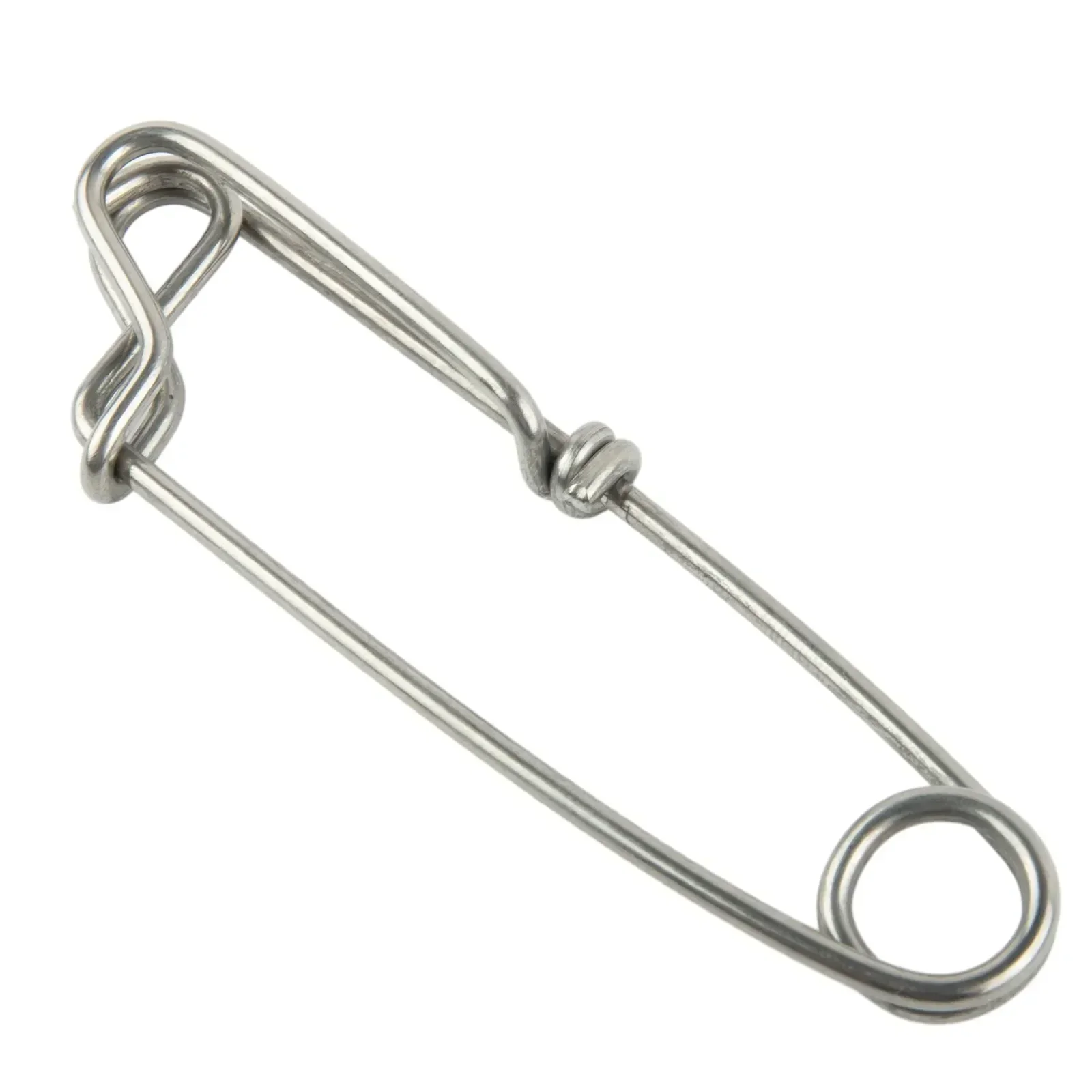 Tuna Sharking Crabbing Clip Fishing Live Bait Trap Lock Clip Float Line Long Line Branch Hanger Tainless Steel Snap Swivel