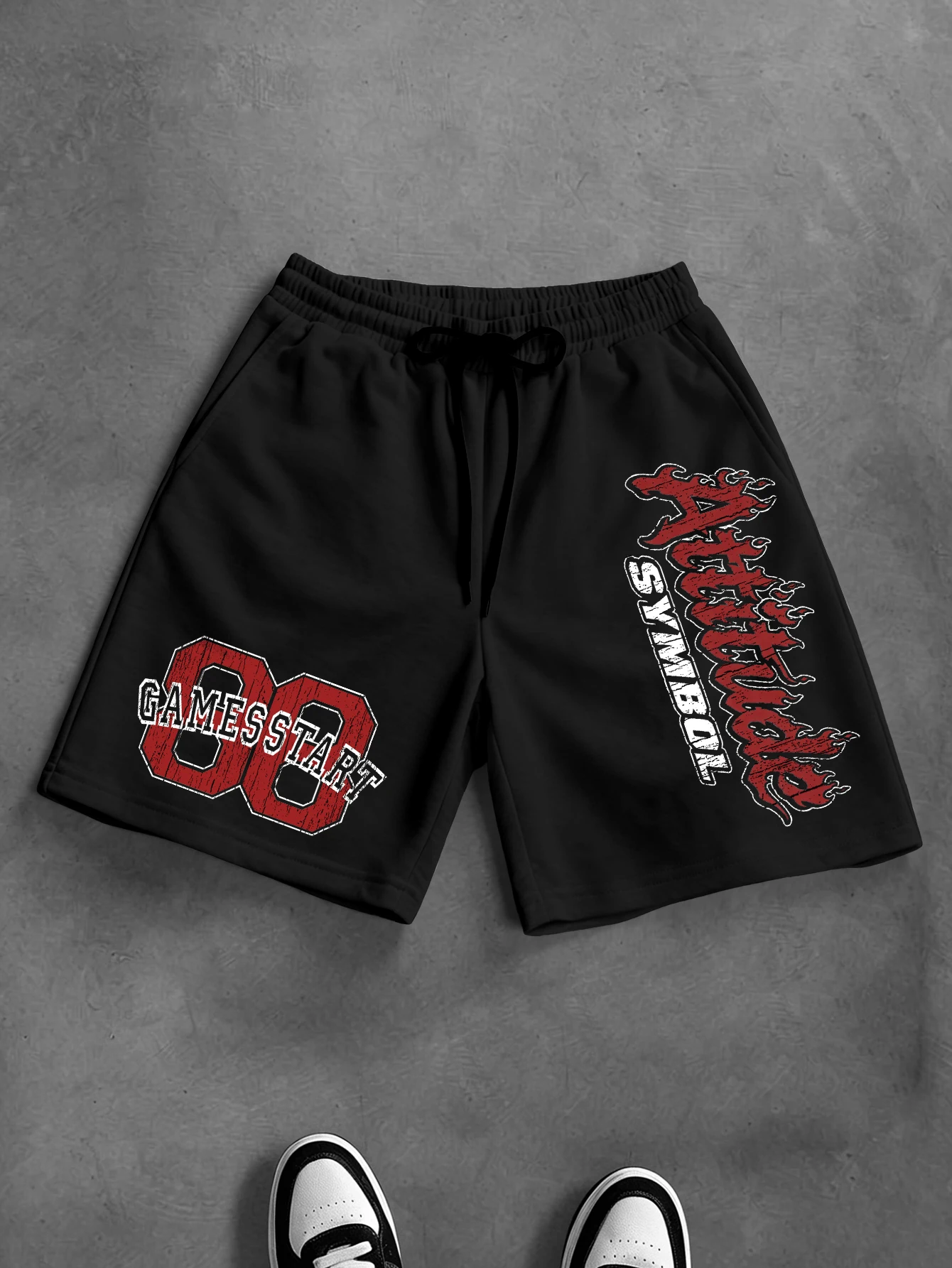 Streetwear Brand That Starts With A - Men's Oversized Streetwear Shorts Brand 80