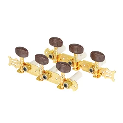 3L3R Guitar Tuning Pegs Tuners Machine Head Golden Onyx Knob Stringed Musical Instrument Accessories For Acoustic/Folk Guitar