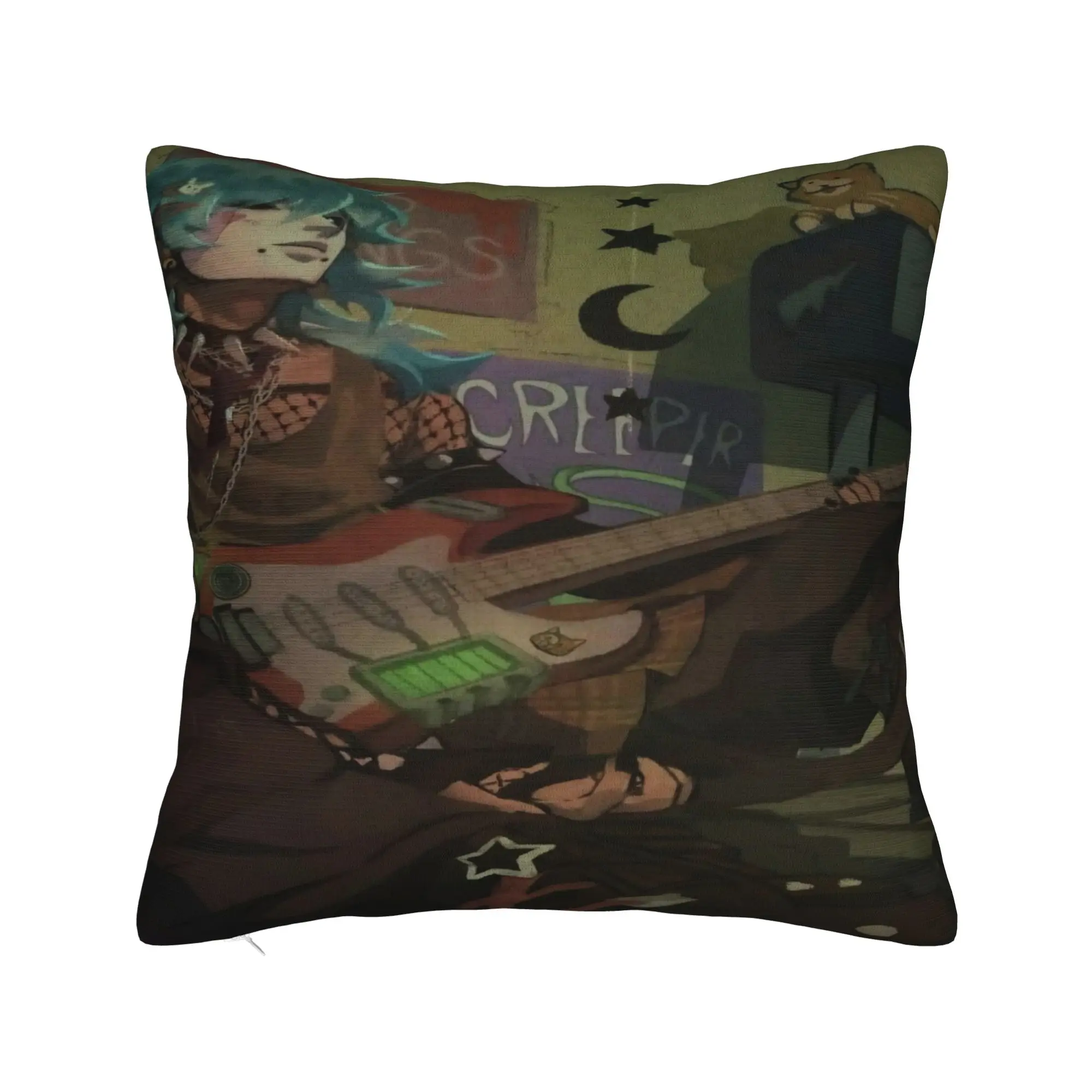  Sally Face Sal Fisher Indie Printing Pillowcase Cushion Cover  Pillow Covers Warm Bed Decor Square Multi Size