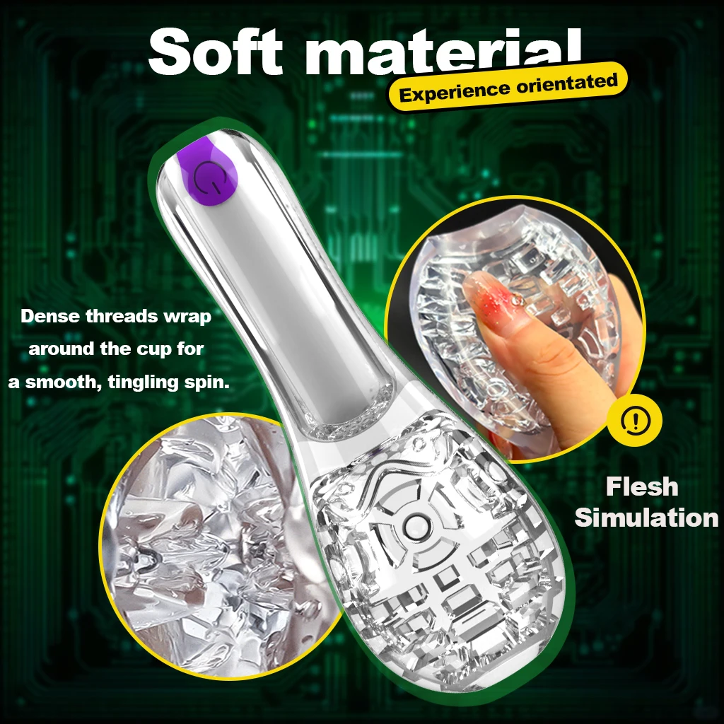 10 Speeds Masturbator Cup Penis Massage Vibrator Automatic Male Penis Massage Glans Stimulate Delay Trainer Sex Toys for Man