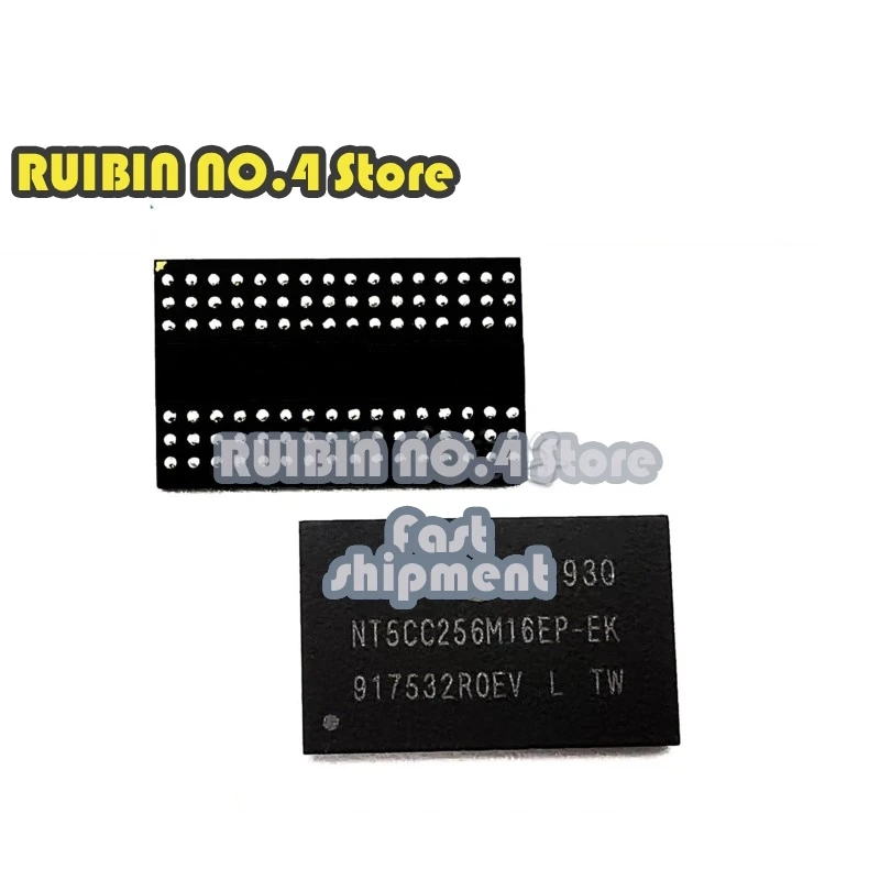 10pcs/lot NT5CB256M16CP-DII NT5CC256M16EP-EK S29GL064N90TFI030 NAND512W3A2SN6 TC58BVG0S3HTA00 flash memory chips