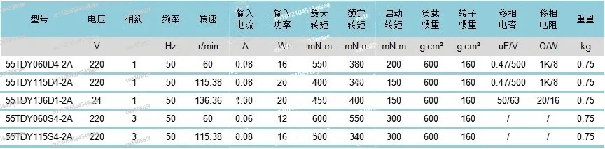 Permanent Magnet Low-speed Motor For Heat Exchanger 55TDY060D4-2c