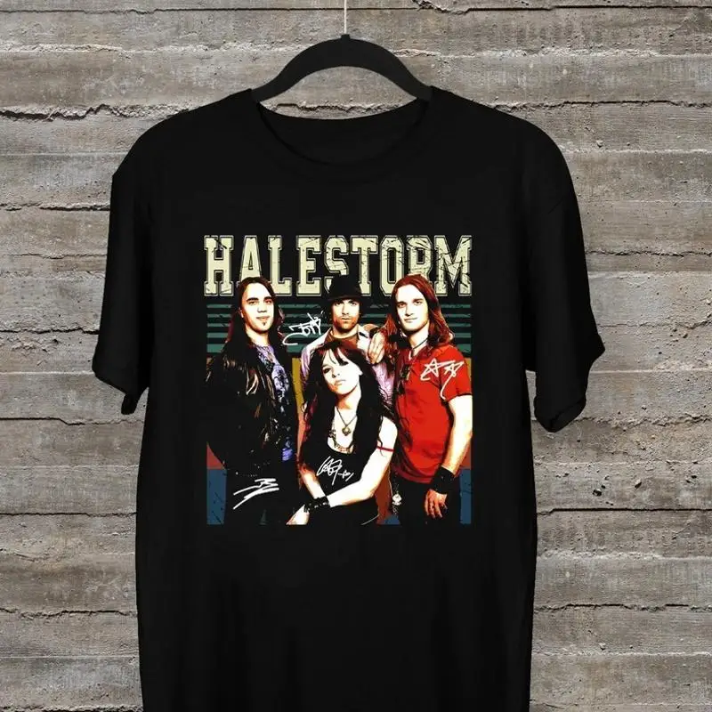

Футболка Halestorm Band черная для фанатов AM196