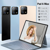 2025 NEW Original Xioami Pad 6 Max Tablet 16GB+1TB 11inch HD 4K Android 13 8800mAh 5G Dual SIM Phone Call WiFi GPS WPS Tablets