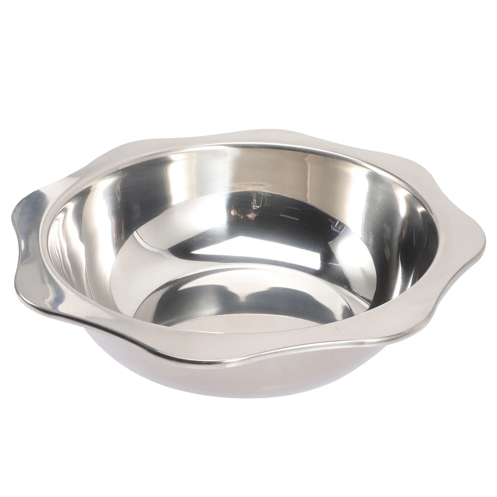 

Stainless Steel Hot Basin Multi-Compartment Thickened Soup Pot Kitchen Home Restaurant Use Reusable Cookware for Induction