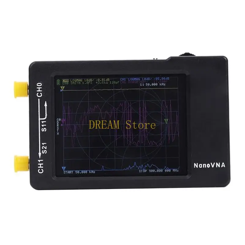 Nâng Cấp Mới NanoVNA-H 50KHz ~ 1.5GHz VNA Màn Hình LCD 2.8Inch HF VHF UHF UV Vector Mạng Phân Tích Ăng Ten phân Tích Bán Chạy