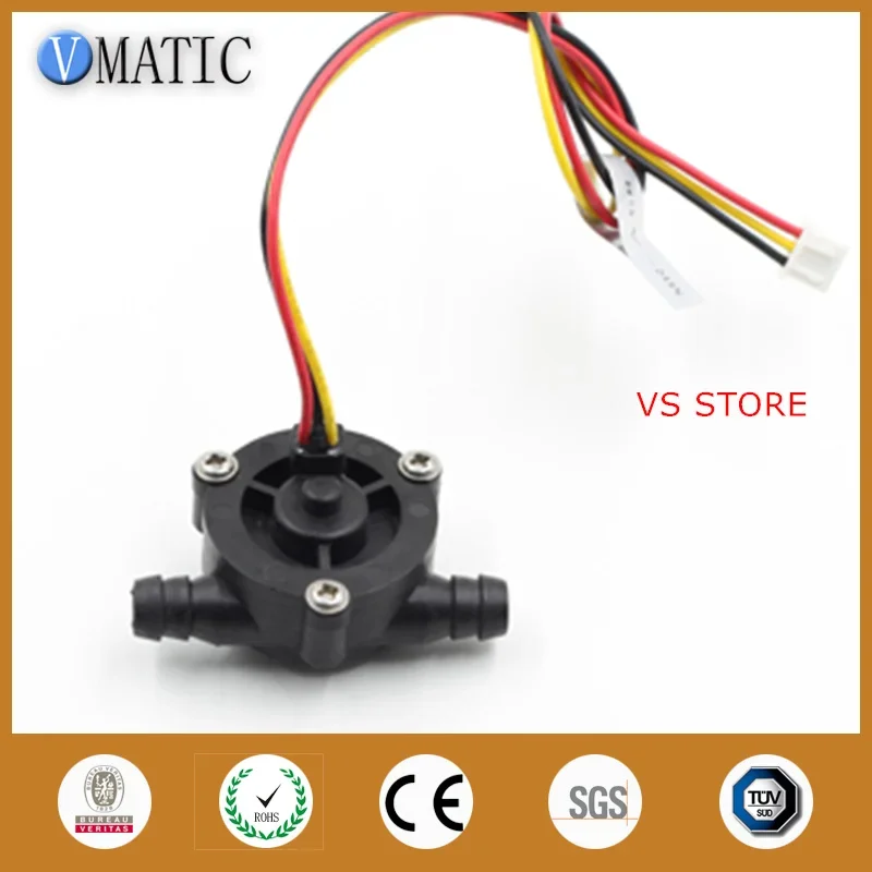 Free Shipping VCA68-1 Measure 2-30l/m Water Dispenser Coffee Machine Micro Meter Oem Fuel Liquid Plastic Flow Sensor