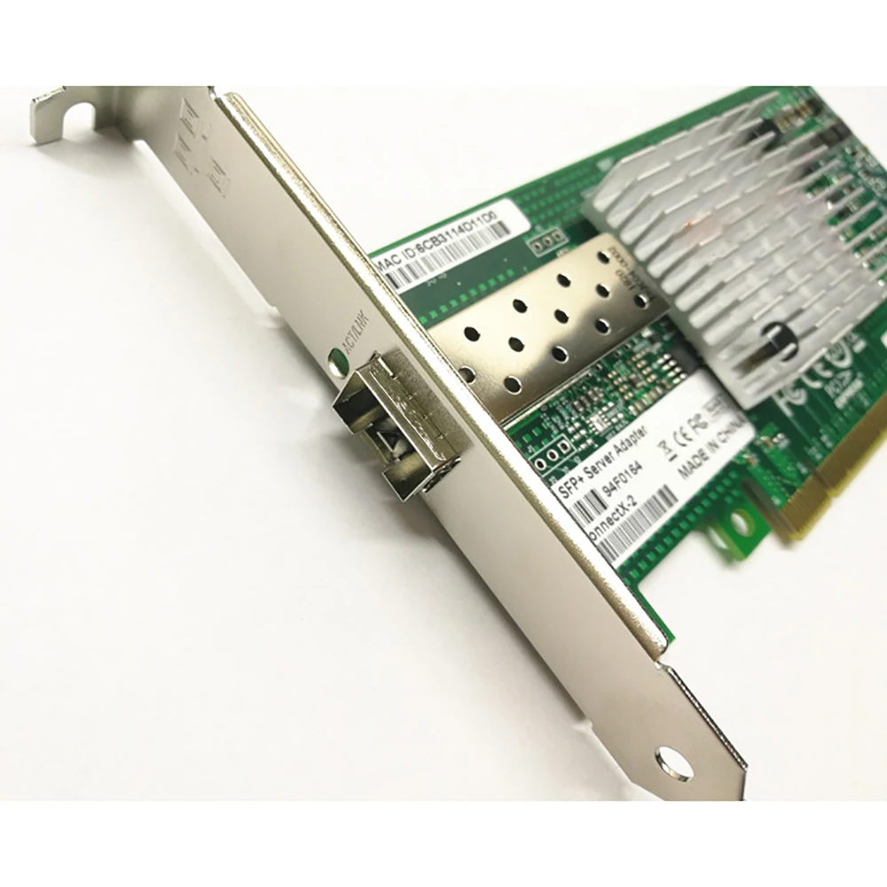 Voor Mellanox ConnectX-2 10G 10 Gigabit Single Port SFP Server Glasvezel Netwerkkaart