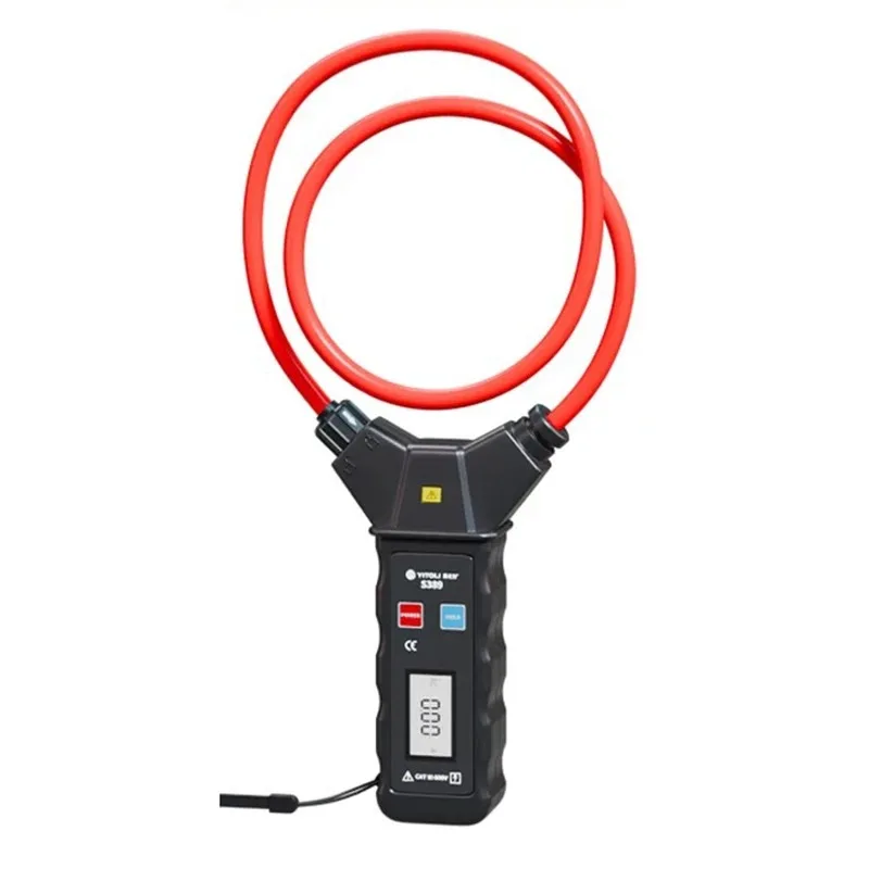 Flexible Clamp Ammeter Professional High-precision Leakage Detector Range 0-9999A Ammeter Portable Flexible Current Clamps