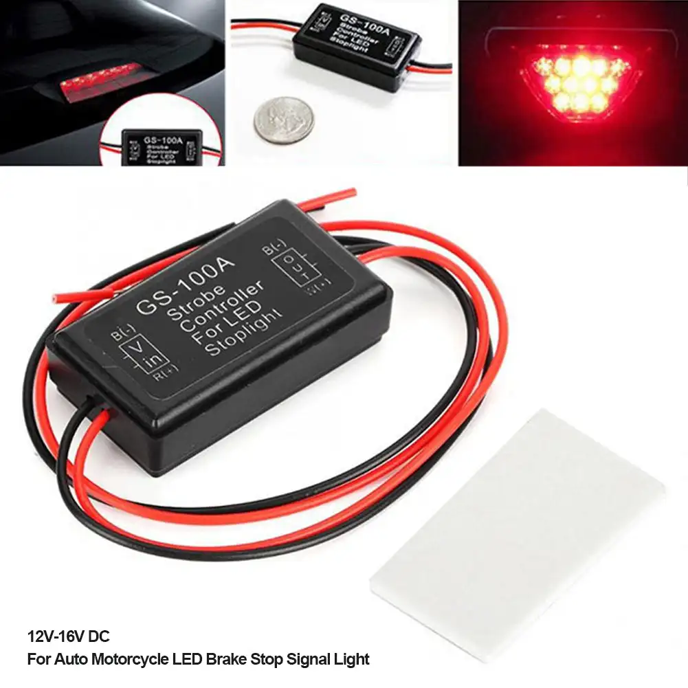 Universal 12-24V Flash Strobe Controller Car Brake Light Flasher Module – Ocena i Rekomendacja