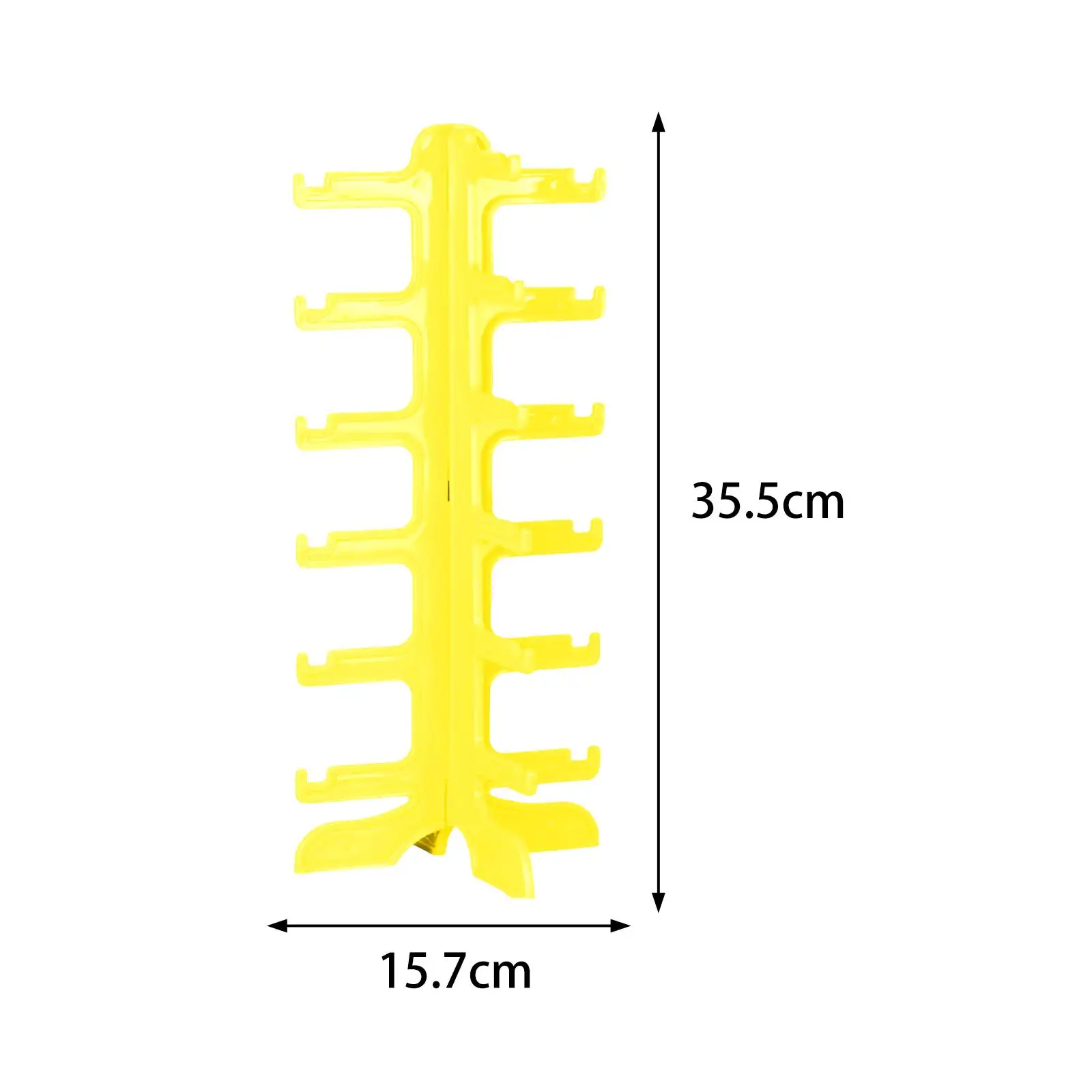 Multi Sunglasses Organizer 6 Pairs Sunglasses Rack Jewelry Display PVC Eyeglasses Display Rack for Collectibles Living Room