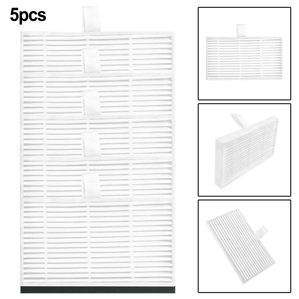 

Комплект фильтров, 5 шт., фильтры, пригодные для робота Ultenic D10, запасные части для пылесоса, аксессуары для фильтров Hepa, высокое качество