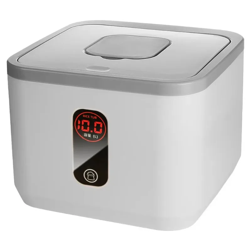 Airtight PetFood Storage Container with Digital LargeCapacity Sealed Dog Cat Food Bin with Measuring Cup Food Grade PP Wholesale